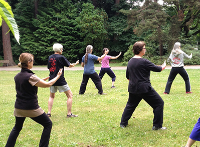 Tai Chi in Lincoln Park with Viola Brumbaugh